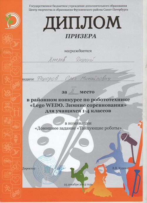 хмелев 2 место 3